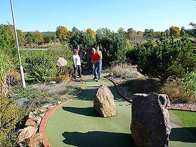 Podzimní adventure minigolf Hluboká nad Vltavou 12.10.2019