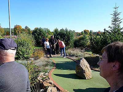 Podzimní adventure minigolf Hluboká nad Vltavou 12.10.2019