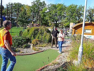 Podzimní adventure minigolf Hluboká nad Vltavou 12.10.2019