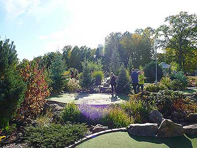 Podzimní adventure minigolf Hluboká nad Vltavou 12.10.2019