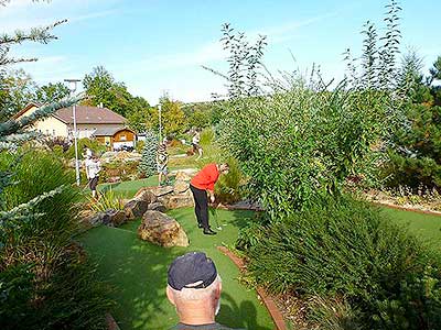 Podzimní adventure minigolf Hluboká nad Vltavou 12.10.2019