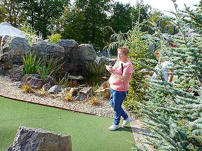 Podzimní adventure minigolf Hluboká nad Vltavou 12.10.2019