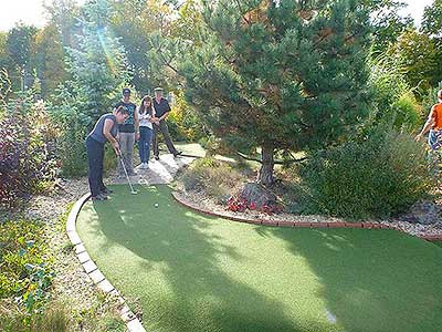 Podzimní adventure minigolf Hluboká nad Vltavou 12.10.2019