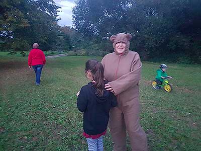 Stezka odvahy, obecní hřiště Dolní Třebonín 27.9.2019