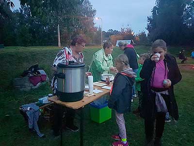 Stezka odvahy, obecní hřiště Dolní Třebonín 27.9.2019