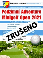 Podzimní adventure minigolf 2021 - PRO MALÝ ZÁJEM ZRUŠENO