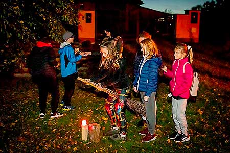 Stezka odvahy Dolní Třebonín 1. 10. 2021, foto: Lubor Mrázek