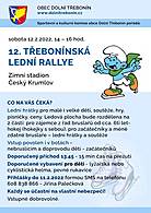 12. Třebonínská lední rallye 2022