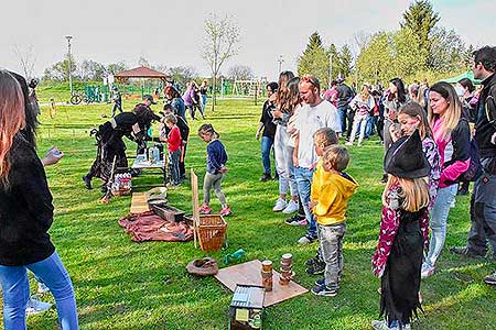 Pálení čarodějnic, Dolní Třebonín 30.4.2022, foto: Jan Švec