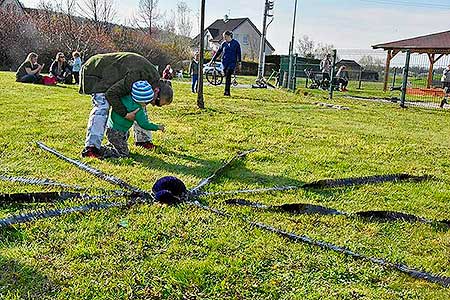 Pálení čarodějnic, Dolní Třebonín 30.4.2022, foto: Jan Švec