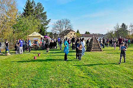 Pálení čarodějnic, Dolní Třebonín 30.4.2022, foto: Jan Švec