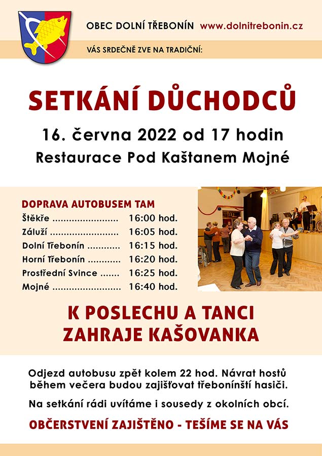 Setkání důchodců 16. 6. 2022