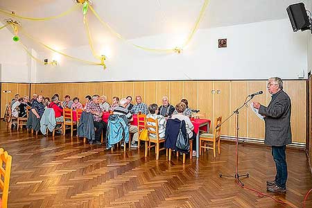 Setkání důchodců obce Dolní Třebonín 16.6.2022, foto: Lubor Mrázek