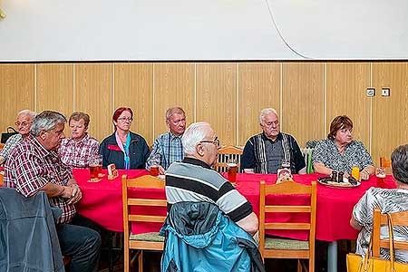 Setkání důchodců obce Dolní Třebonín 16.6.2022, foto: Lubor Mrázek