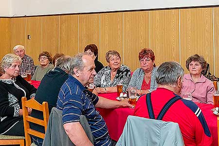 Setkání důchodců obce Dolní Třebonín 16.6.2022, foto: Lubor Mrázek