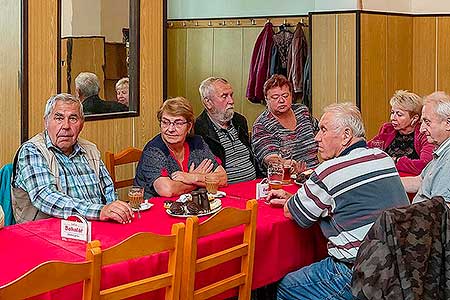 Setkání důchodců obce Dolní Třebonín 16.6.2022, foto: Lubor Mrázek