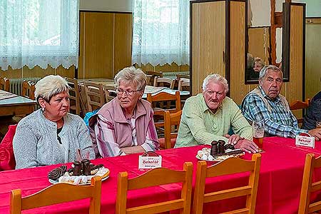 Setkání důchodců obce Dolní Třebonín 16.6.2022, foto: Lubor Mrázek