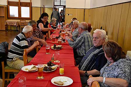 Setkání důchodců obce Dolní Třebonín 16.6.2022, foto: Jan Švec