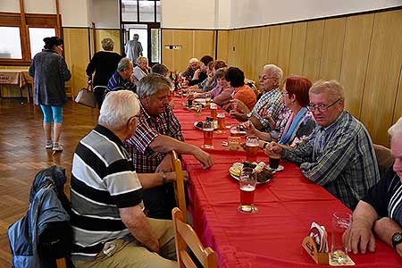 Setkání důchodců obce Dolní Třebonín 16.6.2022, foto: Jan Švec