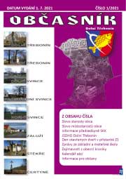 Třebonínský občasník 1/2021 ze dne 1.7.2021 Třebonínský občasník 1/2021 ze dne 1.7.2021
