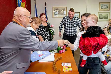 Vítání občánků 26. listoadu 2022, Foto: Lubor Mrázek