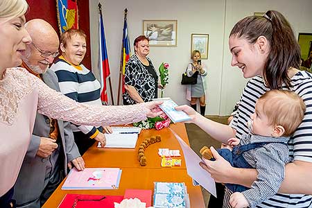 Vítání občánků 26. listoadu 2022, foto: Lubor Mrázek