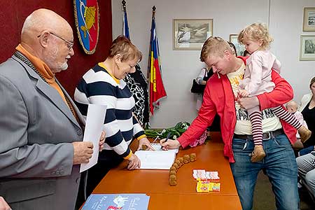 Vítání občánků 26. listoadu 2022, Foto: Lubor Mrázek