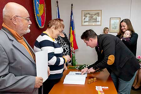 Vítání občánků 26. listoadu 2022, Foto: Lubor Mrázek