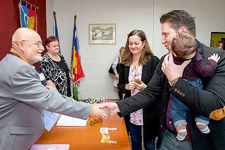 Vítání občánků 26. listoadu 2022, Foto: Lubor Mrázek