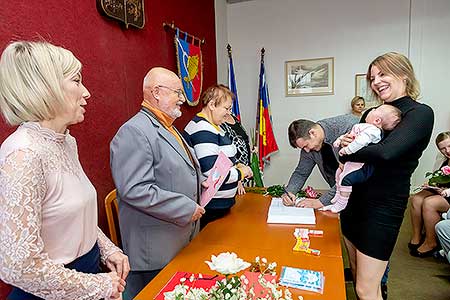 Vítání občánků 26. listoadu 2022, Foto: Lubor Mrázek