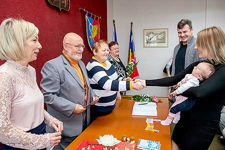 Vítání občánků 26. listoadu 2022, Foto: Lubor Mrázek