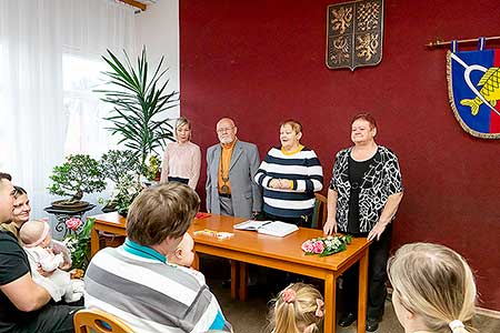 Vítání občánků 26. listoadu 2022, Foto: Lubor Mrázek