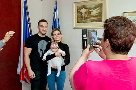 Vítání občánků 26. listoadu 2022, Foto: Lubor Mrázek