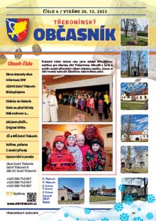 Třebonínský občasník 4/2022 ze dne 20.12.2022 Třebonínský občasník 4/2022 ze dne 20.12.2022