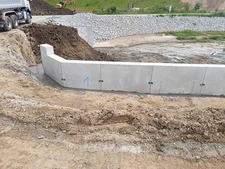Provedení udržovacích prací Dolní Svince – rybník III, stav během rekonstrukce