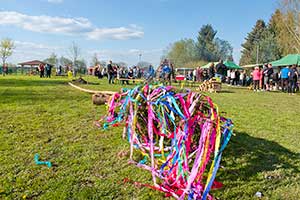 Pálení čarodějnic, Dolní Třebonín 30.4.2023, foto: Jan Švec