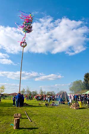 Pálení čarodějnic, Dolní Třebonín 30.4.2023, foto: Jan Švec