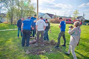 Pálení čarodějnic, Dolní Třebonín 30.4.2023, foto: Jan Švec