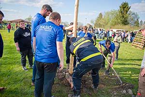 Pálení čarodějnic, Dolní Třebonín 30.4.2023, foto: Jan Švec