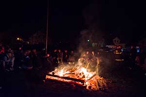 Pálení čarodějnic, Dolní Třebonín 30.4.2023, foto: Jan Švec