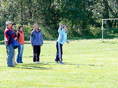 1. ročník Třebonín Petanque Open 2007, 29. září 2007, foto: Jan Švec