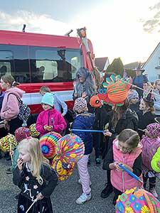 Pálení čarodějnic, Dolní Třebonín 30.4.2023, foto: Iveta Kahovcová