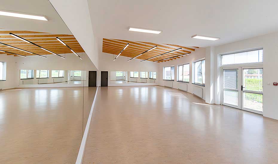 Sportovni hala Dolní Třebonín - malá tělocvična
