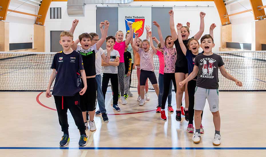 Nová sportovní hala přivítala první návštěvníky, Dolní Třebonín 23. 5. 2023