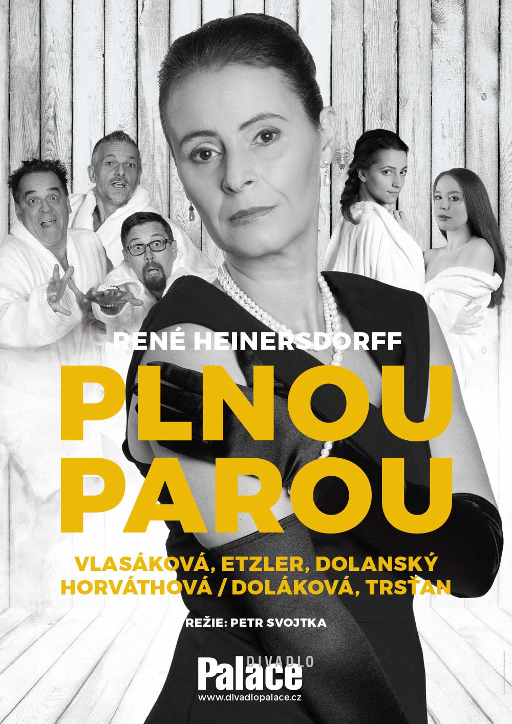 Adventní zájezd do Prahy s komedií Plnou parou v divadle Palace na Václavském náměstí