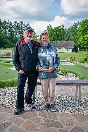 Minigolf v Resortu Olšina, 3. soutěž Třebonínského klání dvojic 11. 6. 2023, foto: Jan Švec