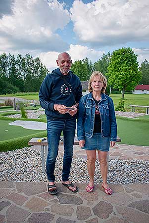 Minigolf v Resortu Olšina, 3. soutěž Třebonínského klání dvojic 11. 6. 2023, foto: Jan Švec