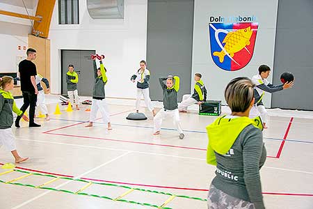 Den otevřených dveří sportovně kulturního centra a rozloučení se školou, Dolní Třebonín 24. 6. 2023, foto: Jan Švec