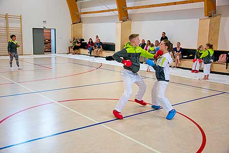 Den otevřených dveří sportovně kulturního centra a rozloučení se školou, Dolní Třebonín 24. 6. 2023, foto: Jan Švec