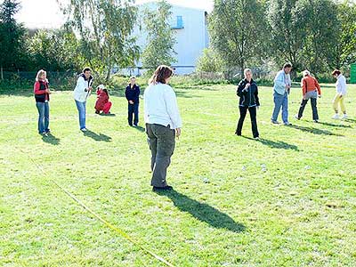 1. ročník Třebonín Petanque Open 2007, 29. září 2007, foto: Jan Švec